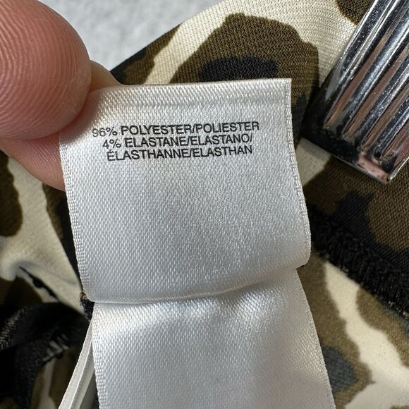 Kasper Womens Skirt Size Large Giraffe Animal Print Straight Pull On New Tags - Picture 10 of 10